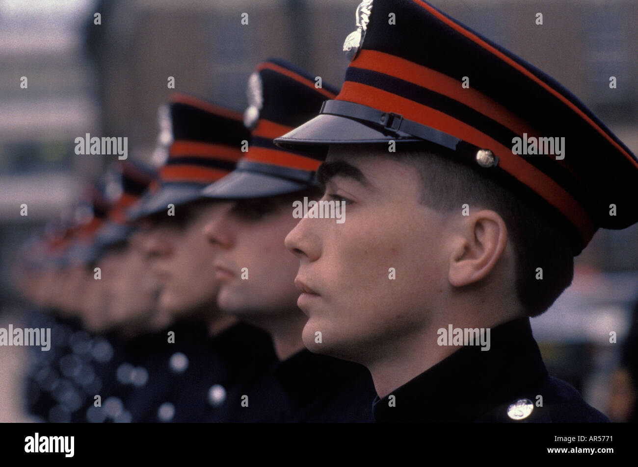 Honourable Artillery Company London England 1980s Passing out parade 1980s HOMER SYKES Stock Photo