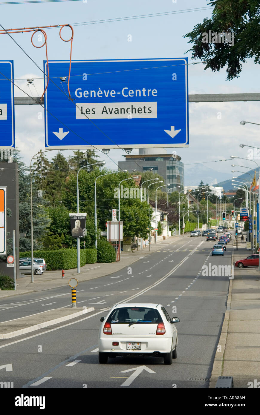 Geneva traffic sign hires stock photography and images Alamy
