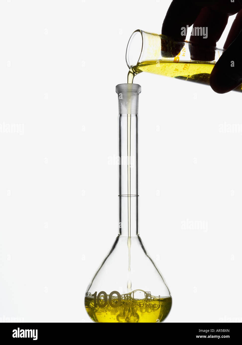 Measuring Flask High Resolution Stock Photography and Images Alamy