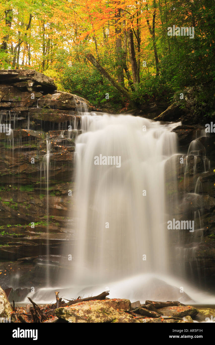Middle Falls, Falls of Hills Creek, Richwood, West Virginia, USA Stock Photo Alamy