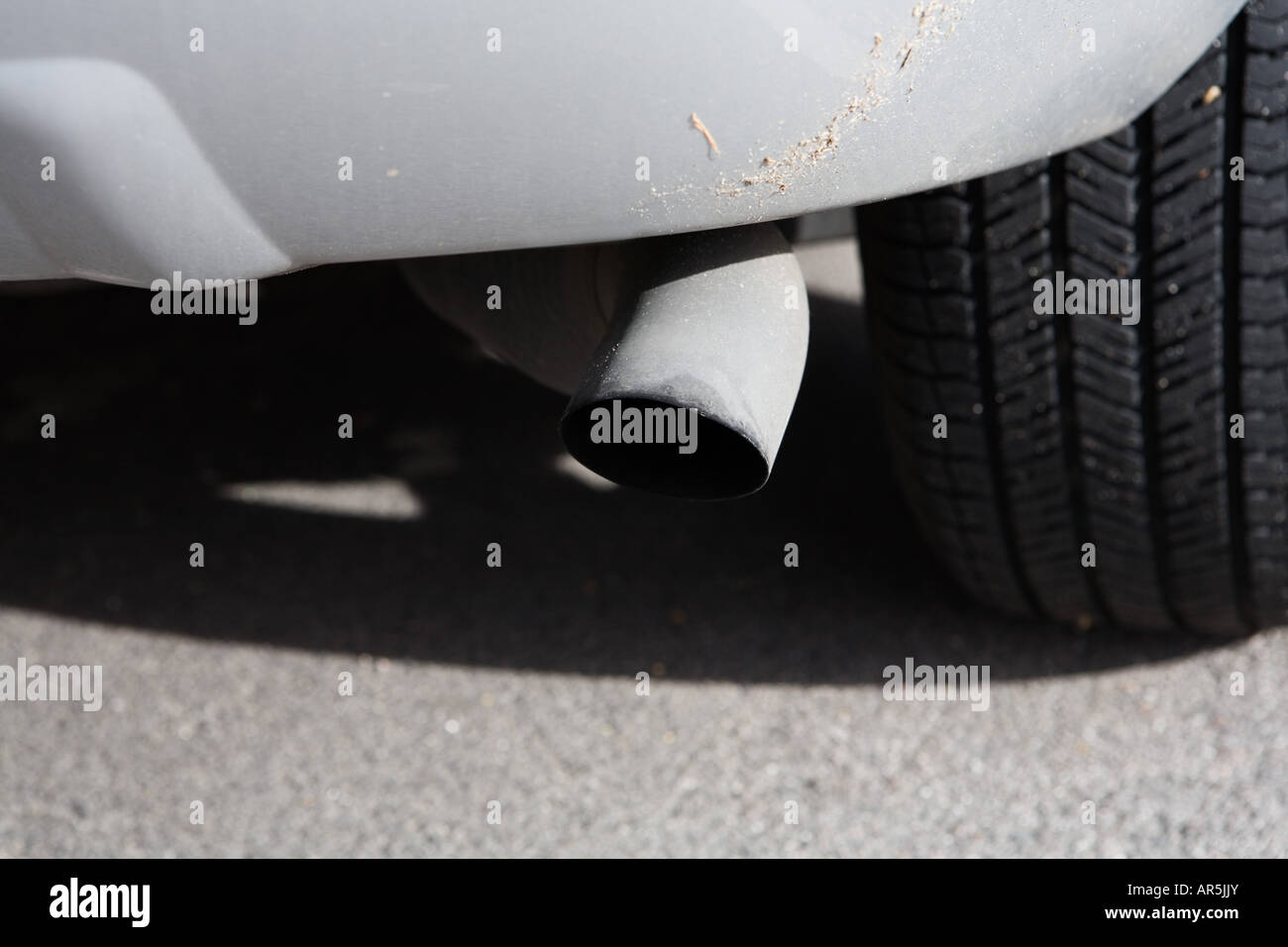 Car exhaust pipe Stock Photo Alamy