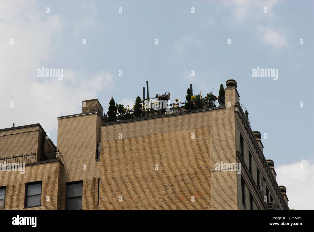 Beautiful view of Roof Garden Apartments Nyc