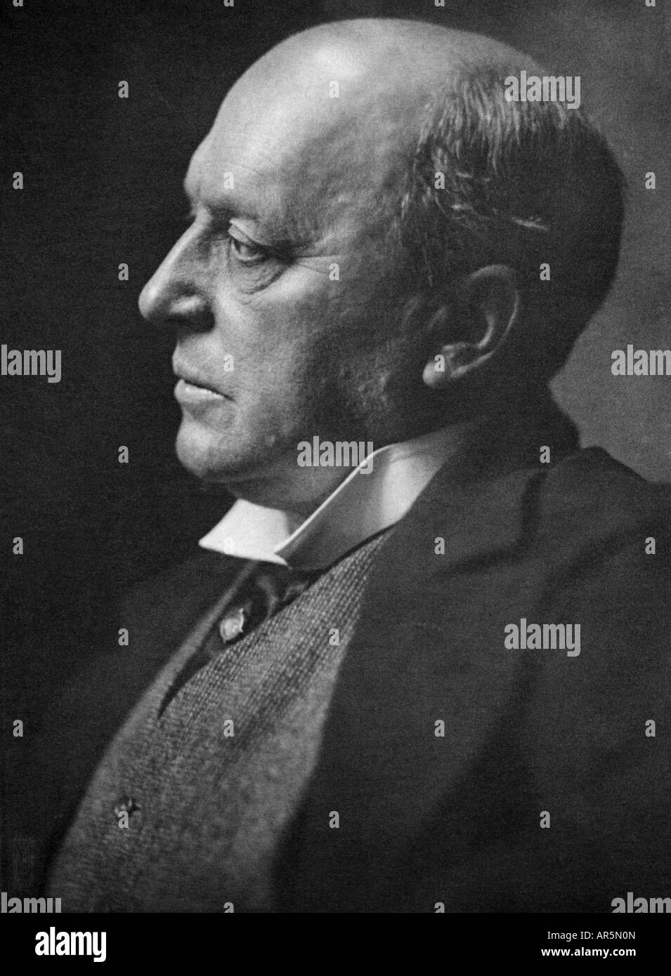 Portrait of the famous author Henry James in 1905. Stock Photo