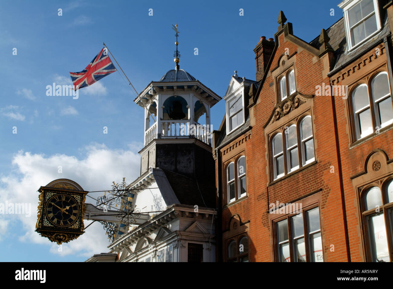 The Guildhall Guildford Town Centre Surrey England UK 16th century ...