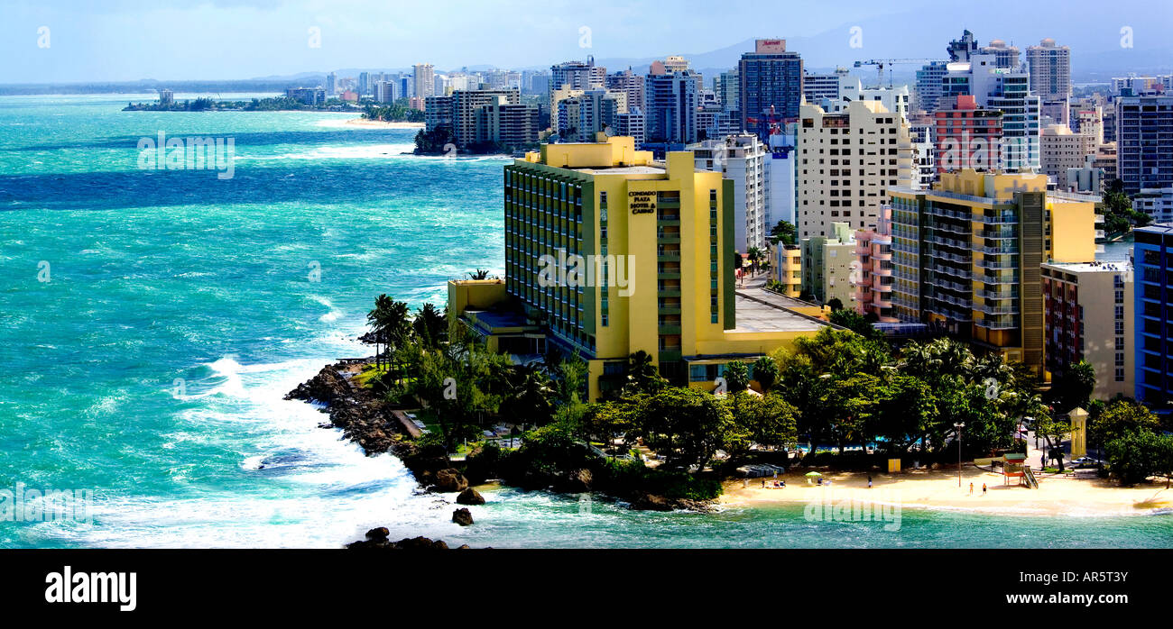 Aerial view puerto rico hi-res stock photography and images - Alamy
