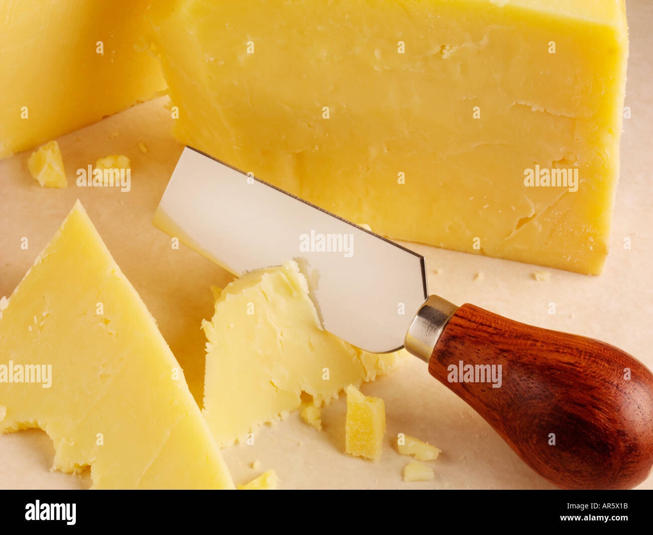 CHEDDAR CHEESE Stock Photo Alamy