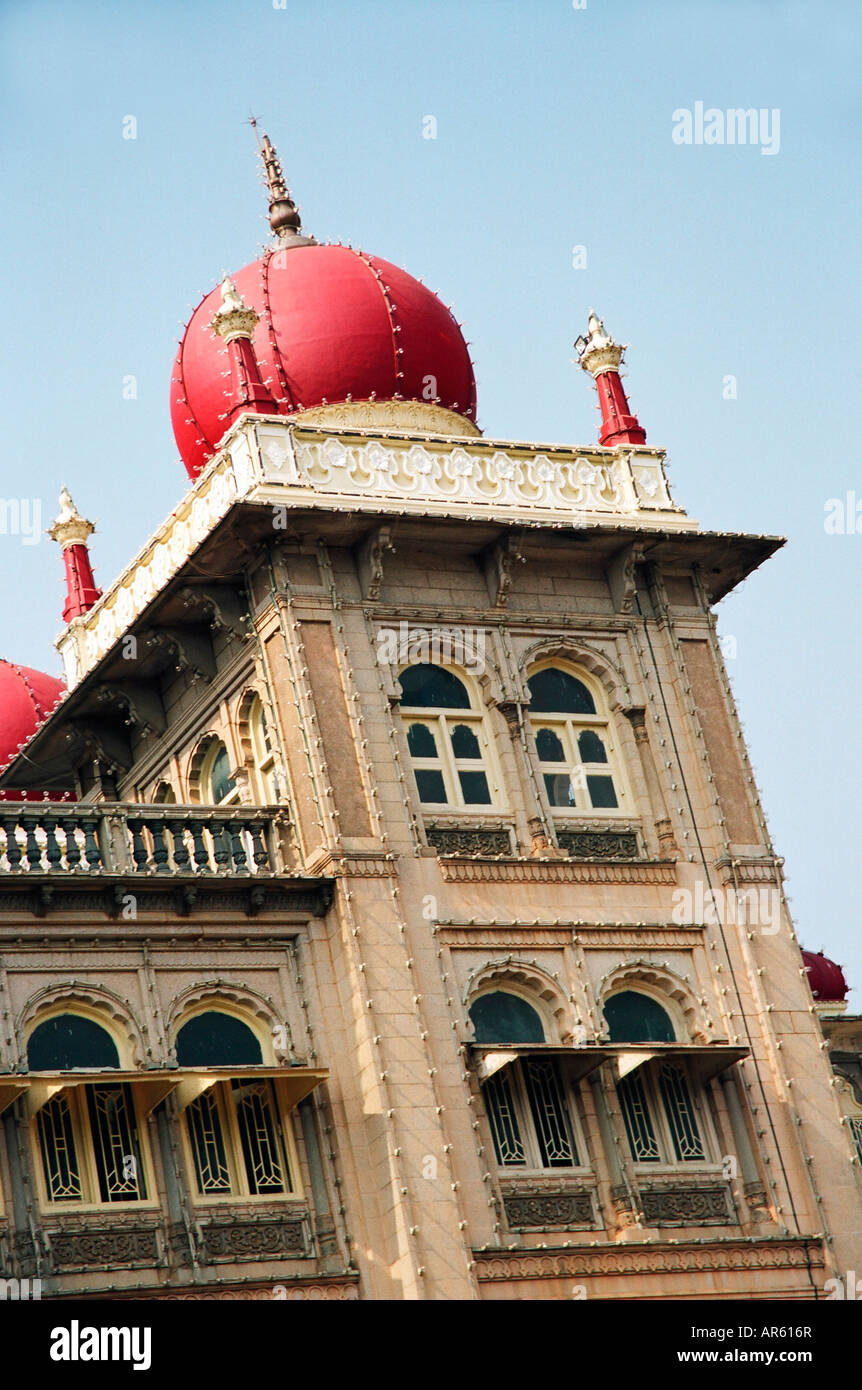 Maharaja Palace Mysore in Karnataka India Stock Photo