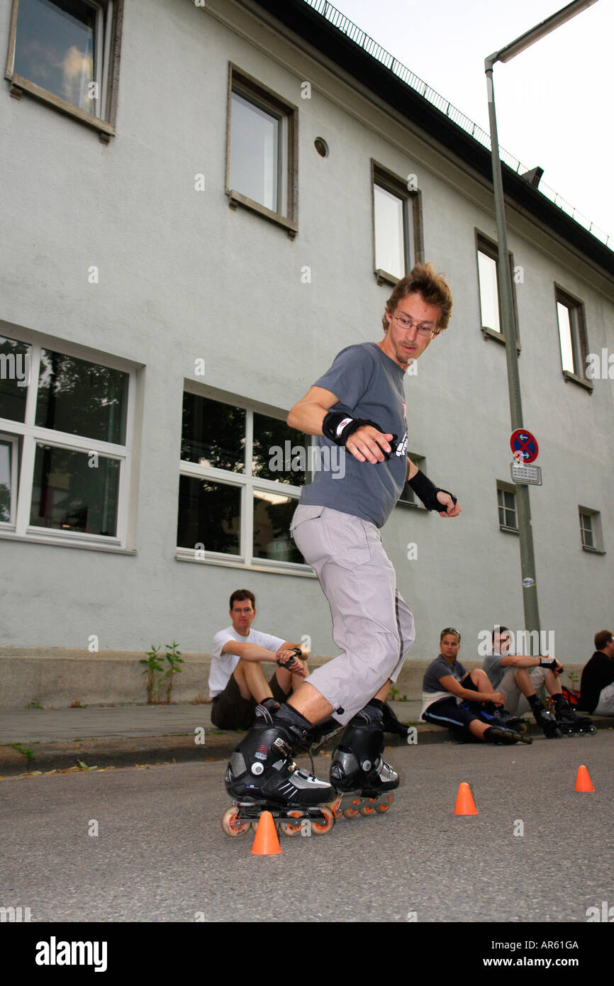 Inline skater Stock Photo