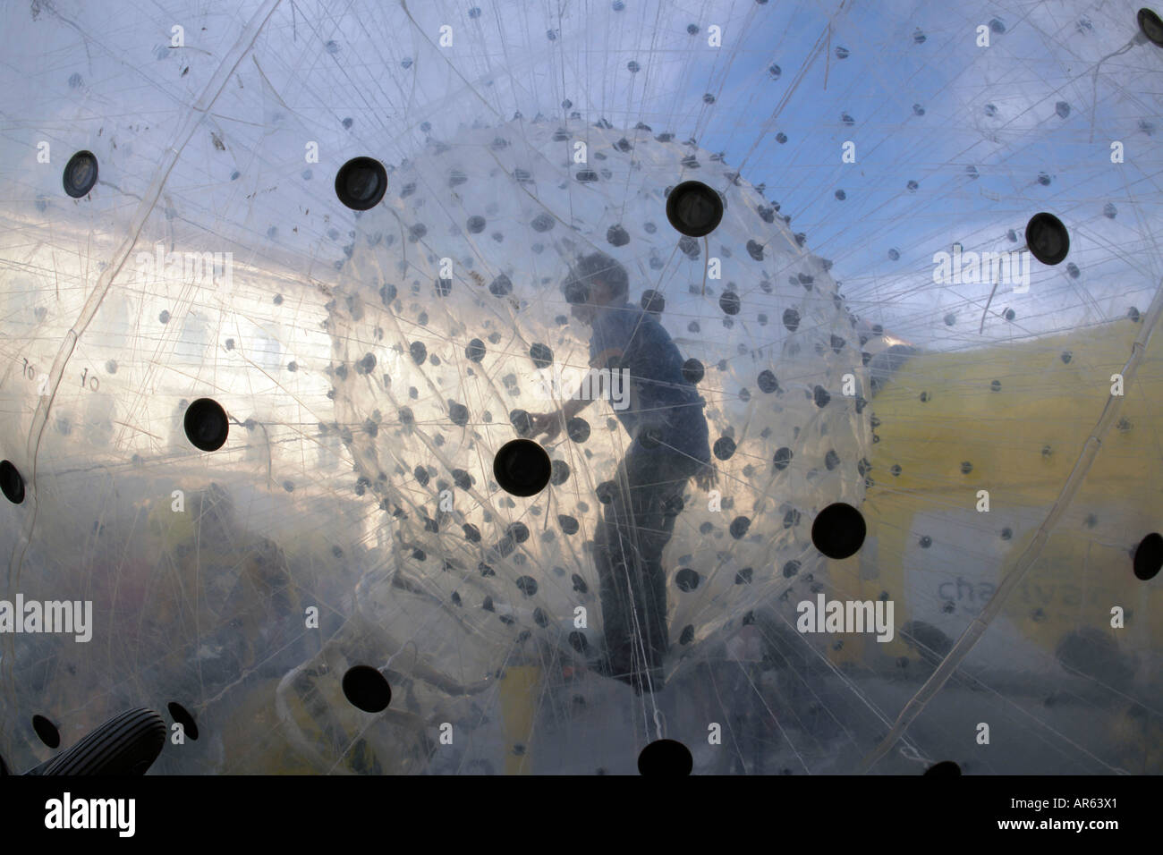 Rolling inside ball hires stock photography and images Alamy