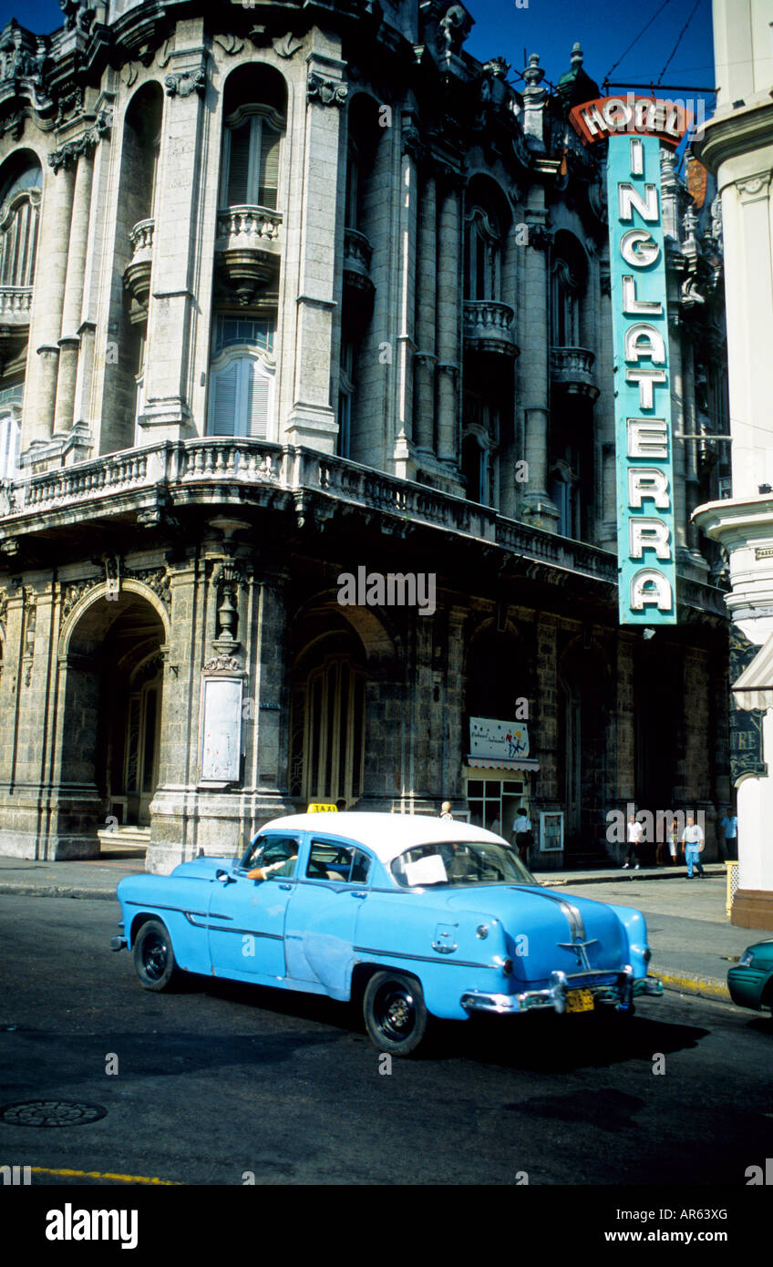 Hotel Inglaterra, Havana, Cuba Stock Photo