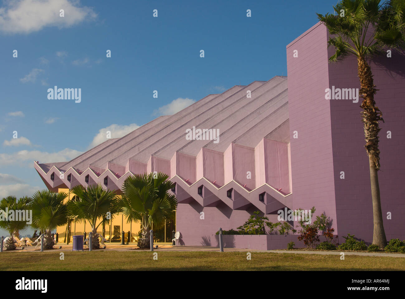 Sarasota Florida Van Wezel Performing Arts Hall Stock Photo Alamy