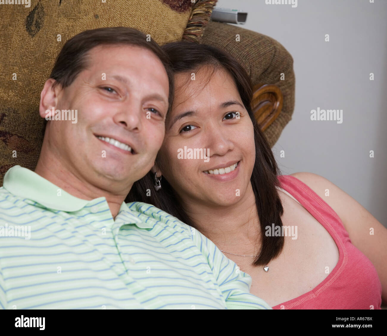 Interracial middle aged couple hi-res stock photography and images - Alamy