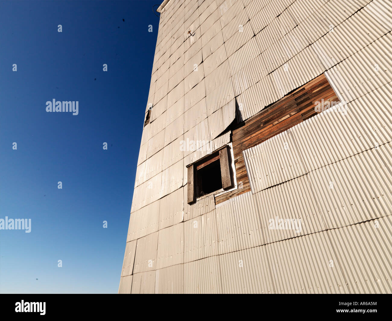 Exterior of agricultural building Stock Photo