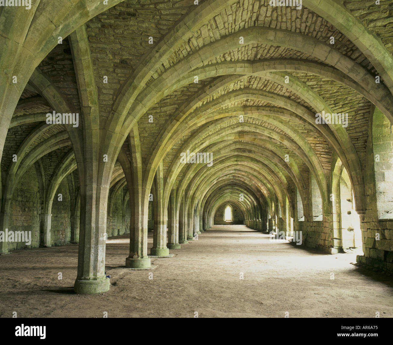 Fountains Abbey/Studley Royal Stock Photo Alamy