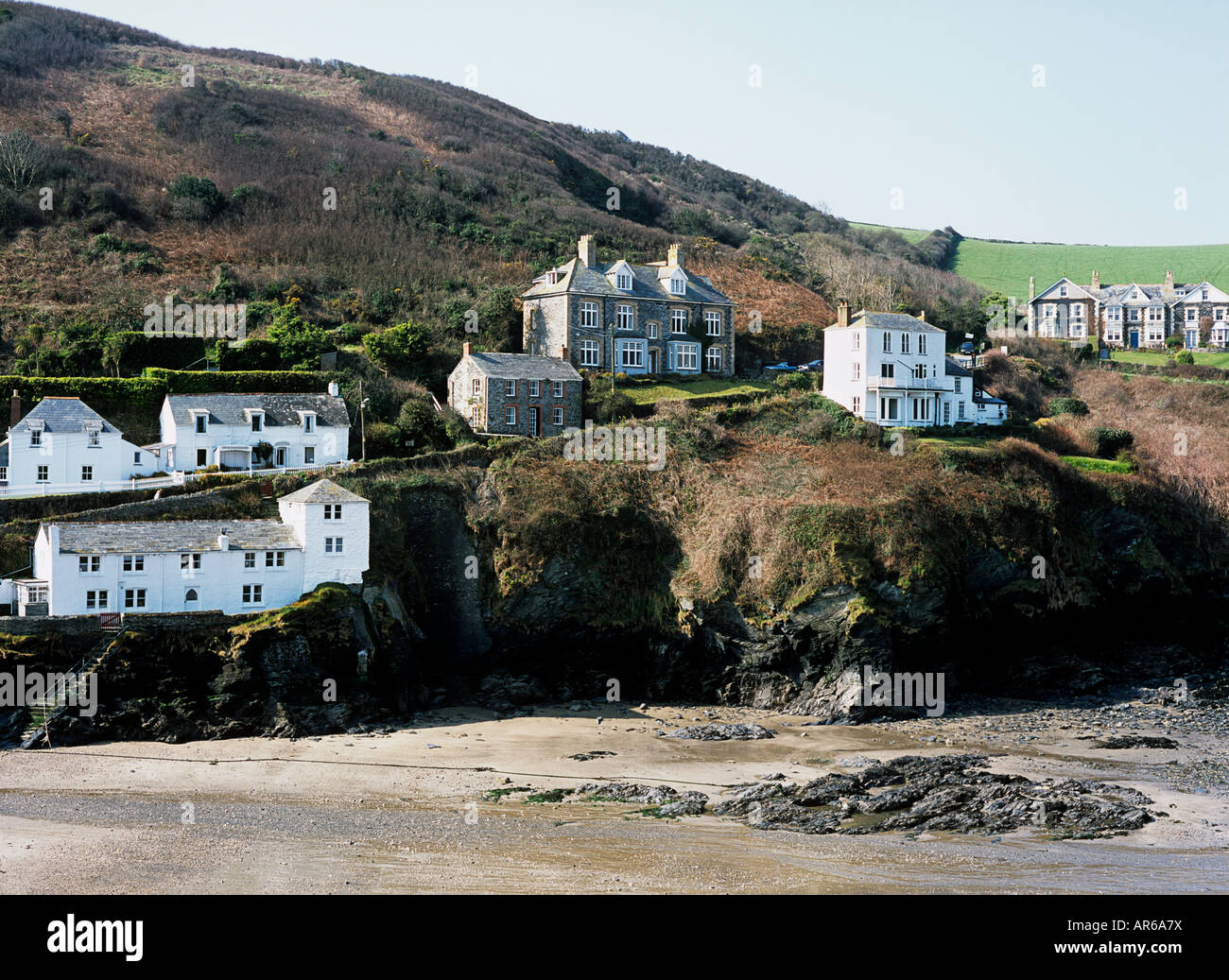 Port isaac cornwall Stock Photo Alamy