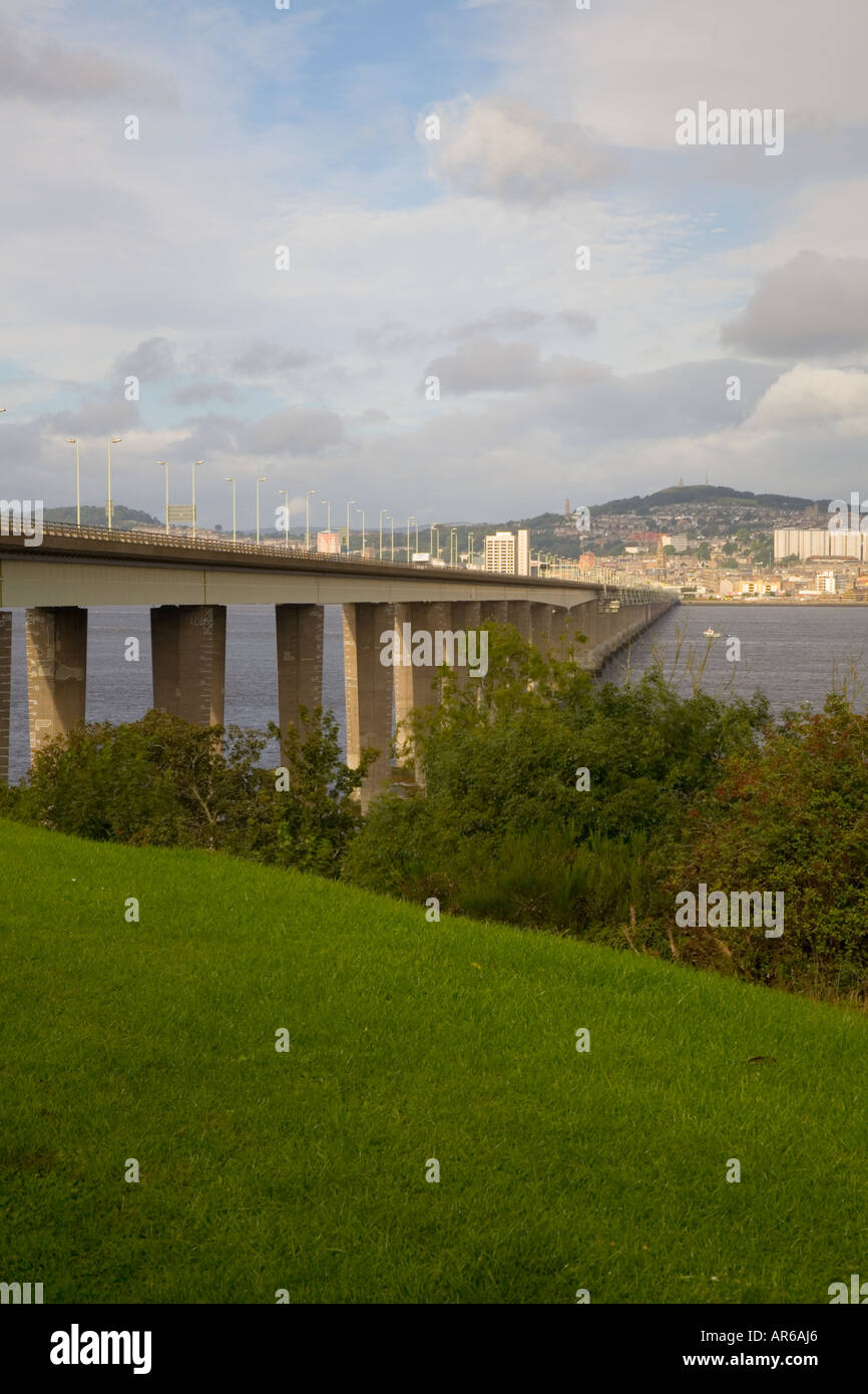 The Tay Road Bridge, an important road bridge in Scotland. It crosses