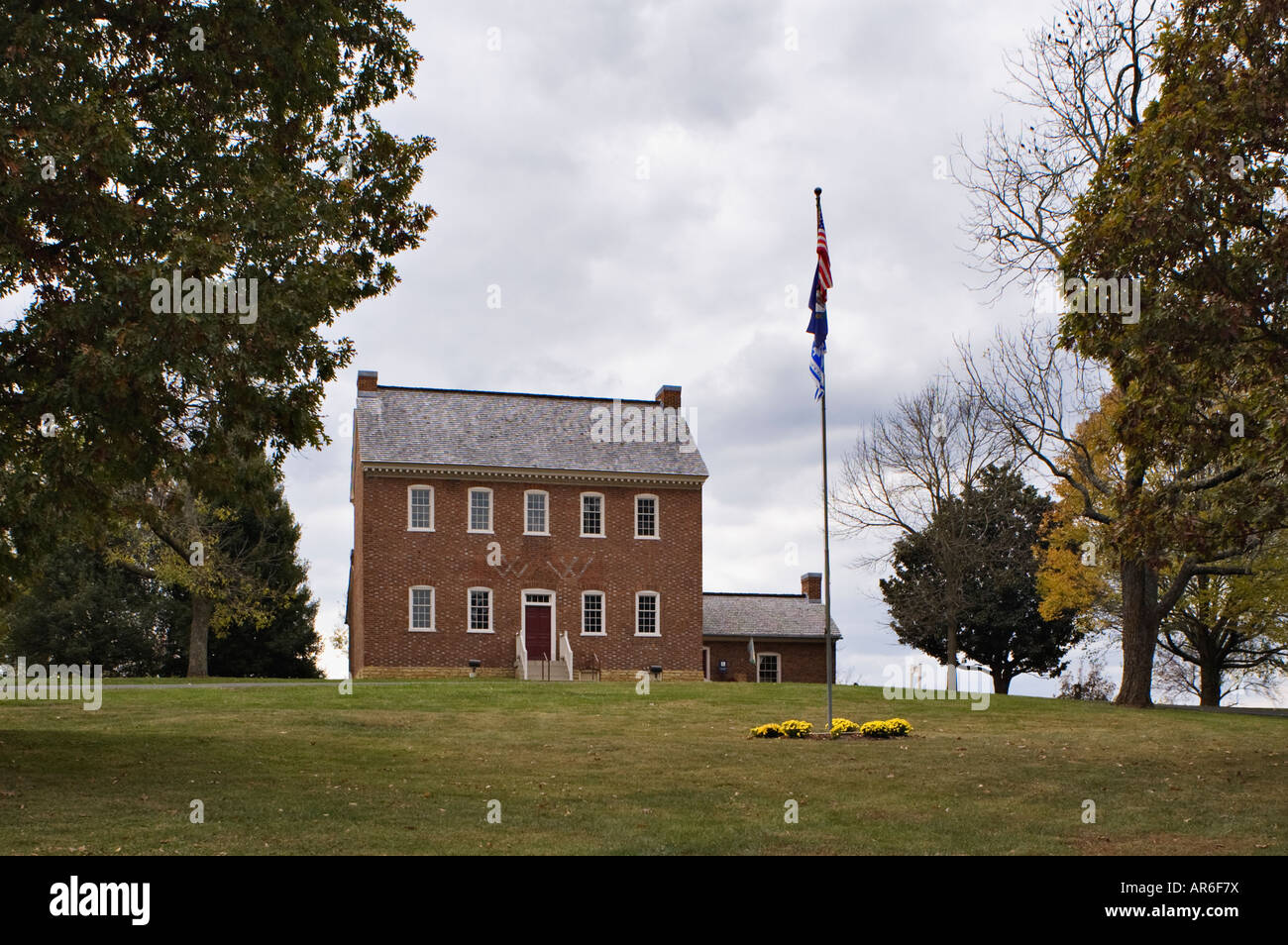 William Whitley House Near Stanford Kentucky Stock Photo