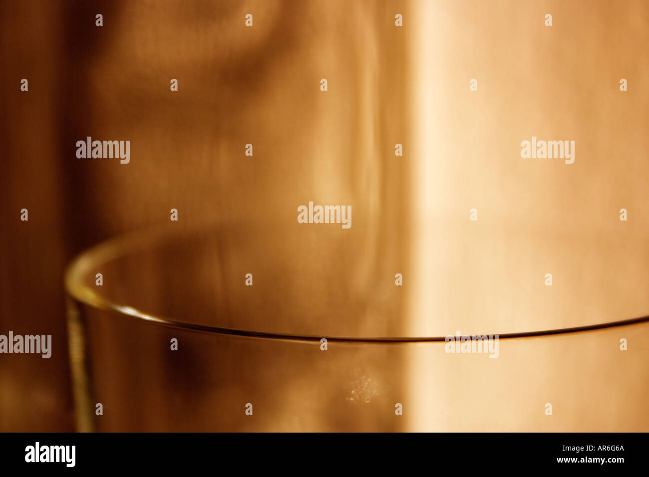 Glass with alcohol evaporation Stock Photo Alamy