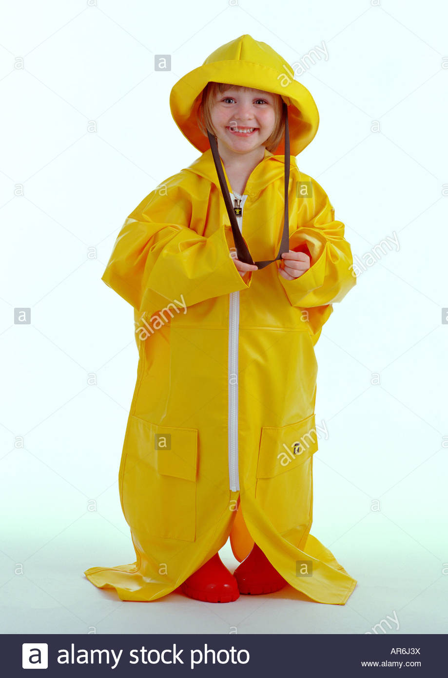 child in sou wester Stock Photo - Alamy