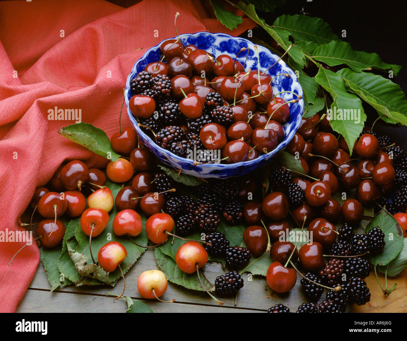 cherries Stock Photo