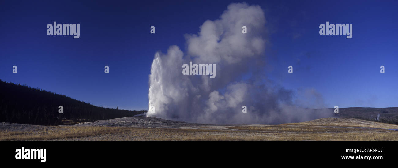 Geyser Examples Geysers and Hot Springs Old Faithful Geyser eruption Upper Geyser Basin ...