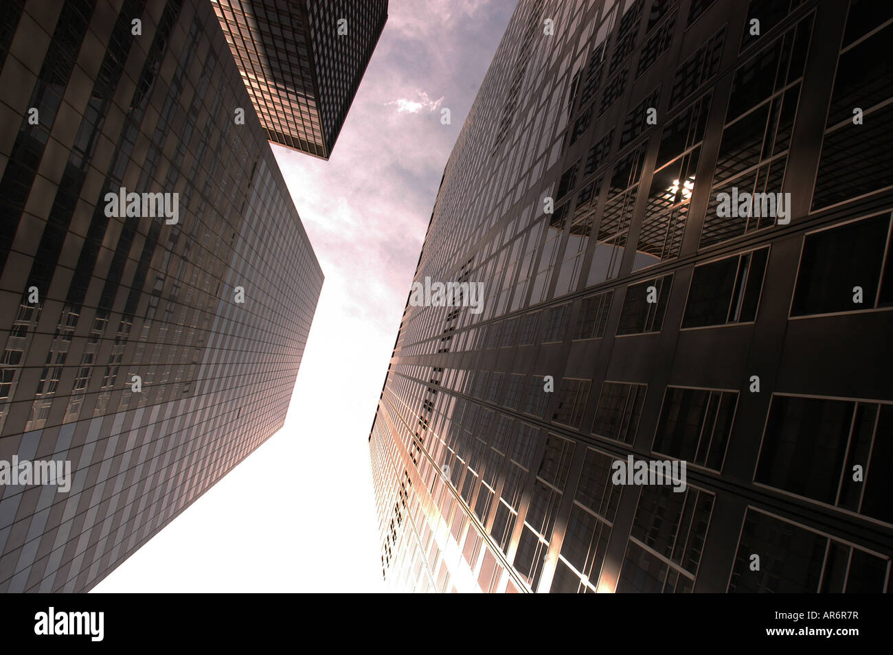 Financial District New York USA Financial District Nueva York EUA Stock ...