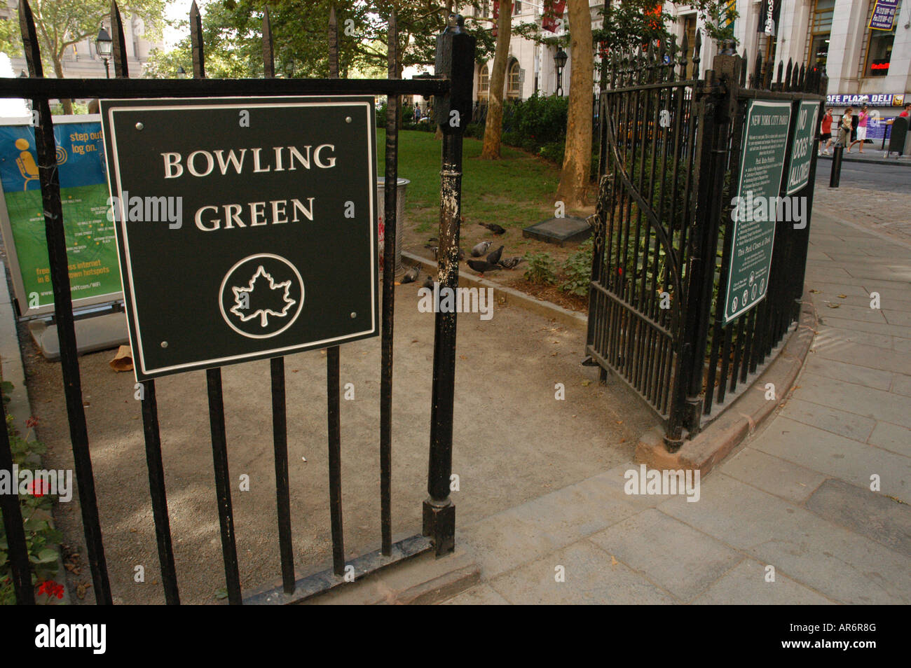 Bowling Green Financial District New York USA Bowling Green Financial