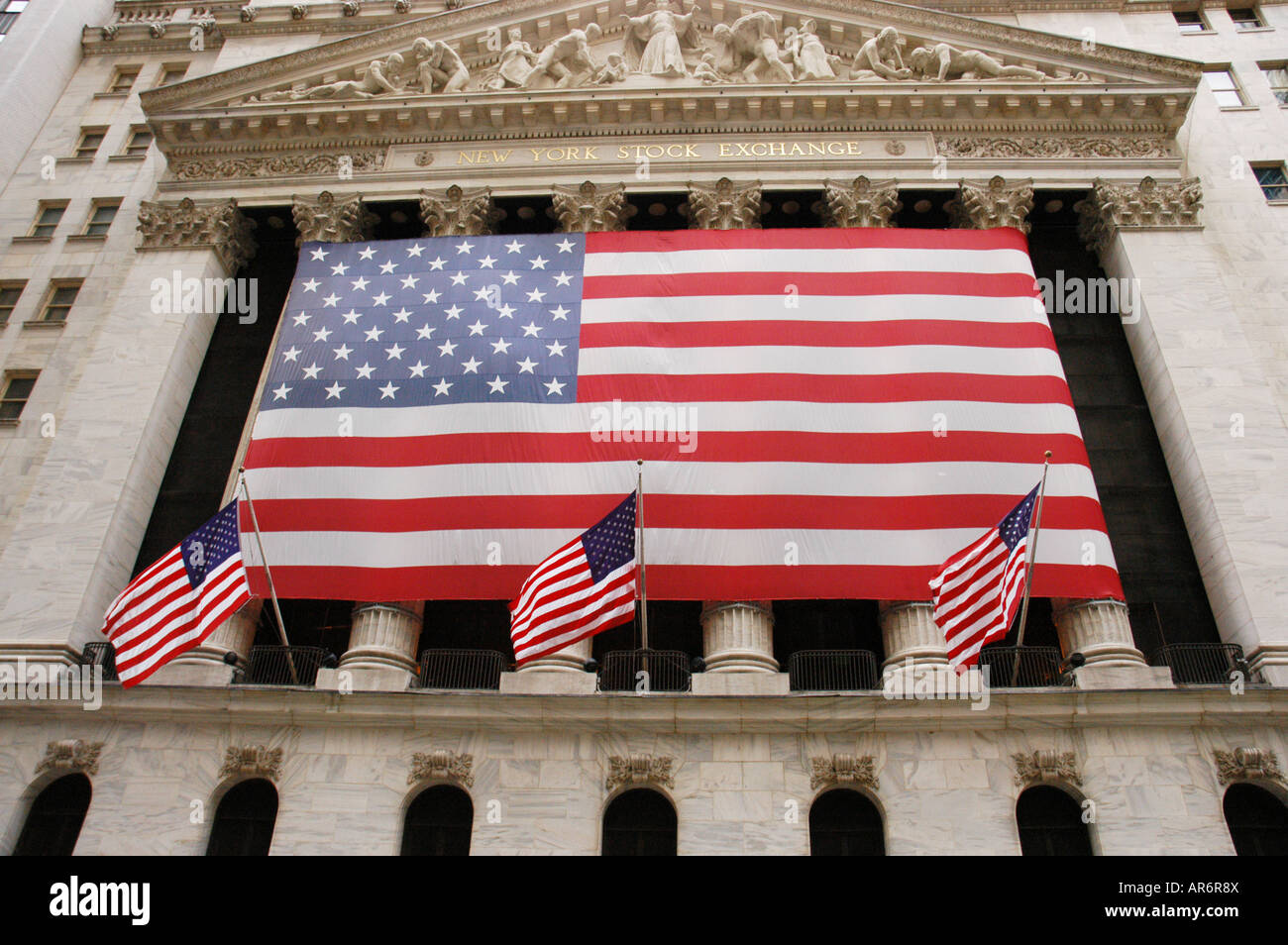 New York Stock Exchange Wall Street New York USA Edificio de la Bolsa