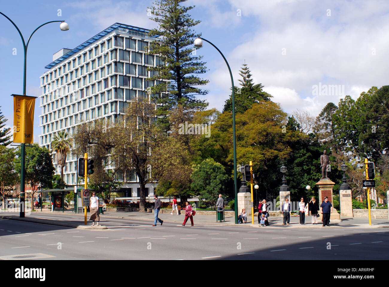 Corner of St George's Terrace and Barrack Street, Perth, Western ...