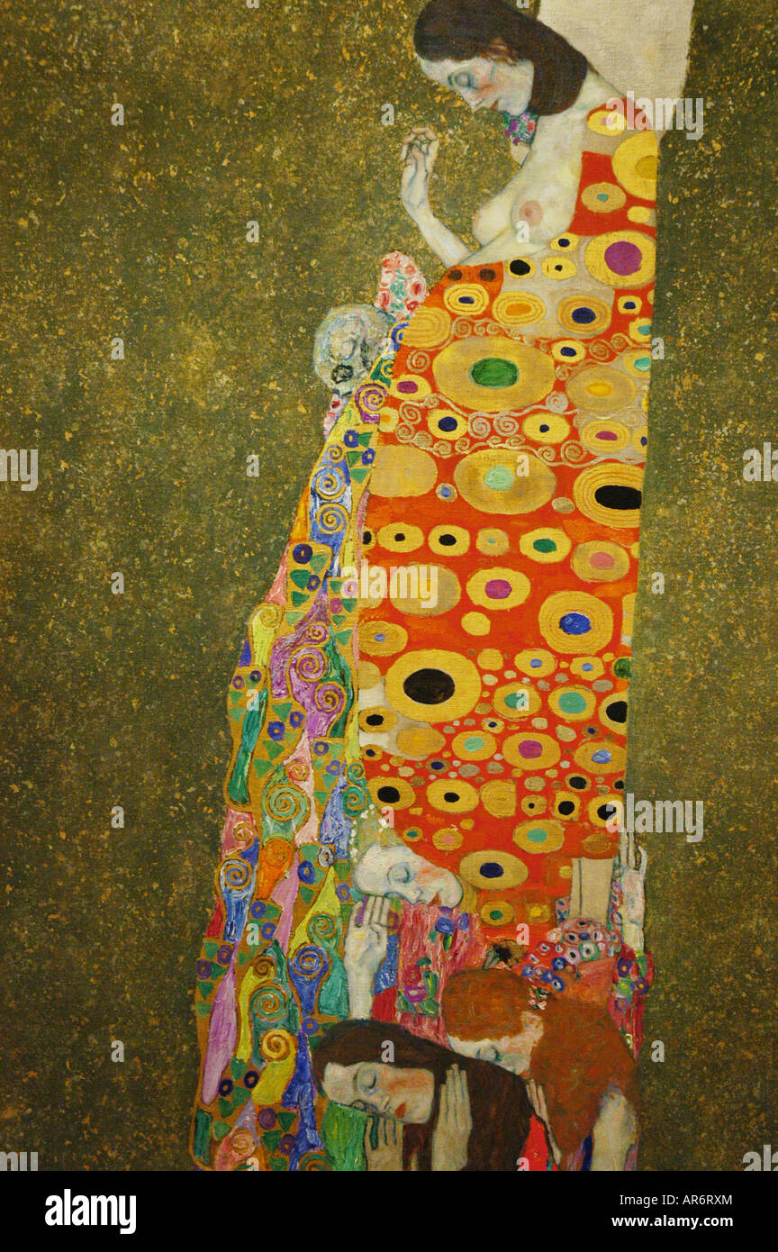 Hope II Gustav Klimt Museum of Modern Art New York USA Stock Photo - Alamy