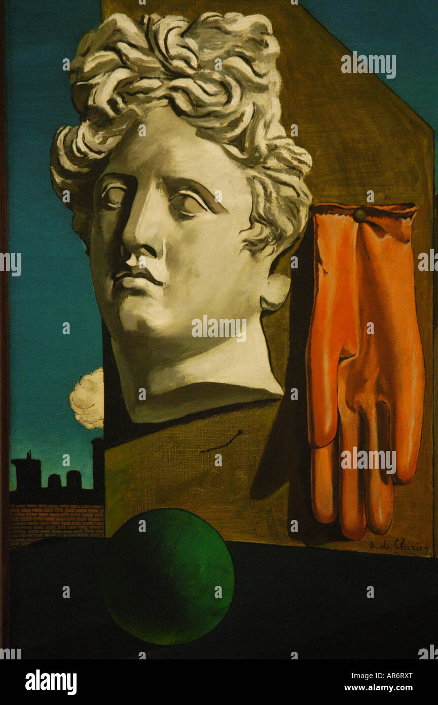 The sorry of love Giorgio de Chirico Museum of Modern Art New York USA Stock Photo