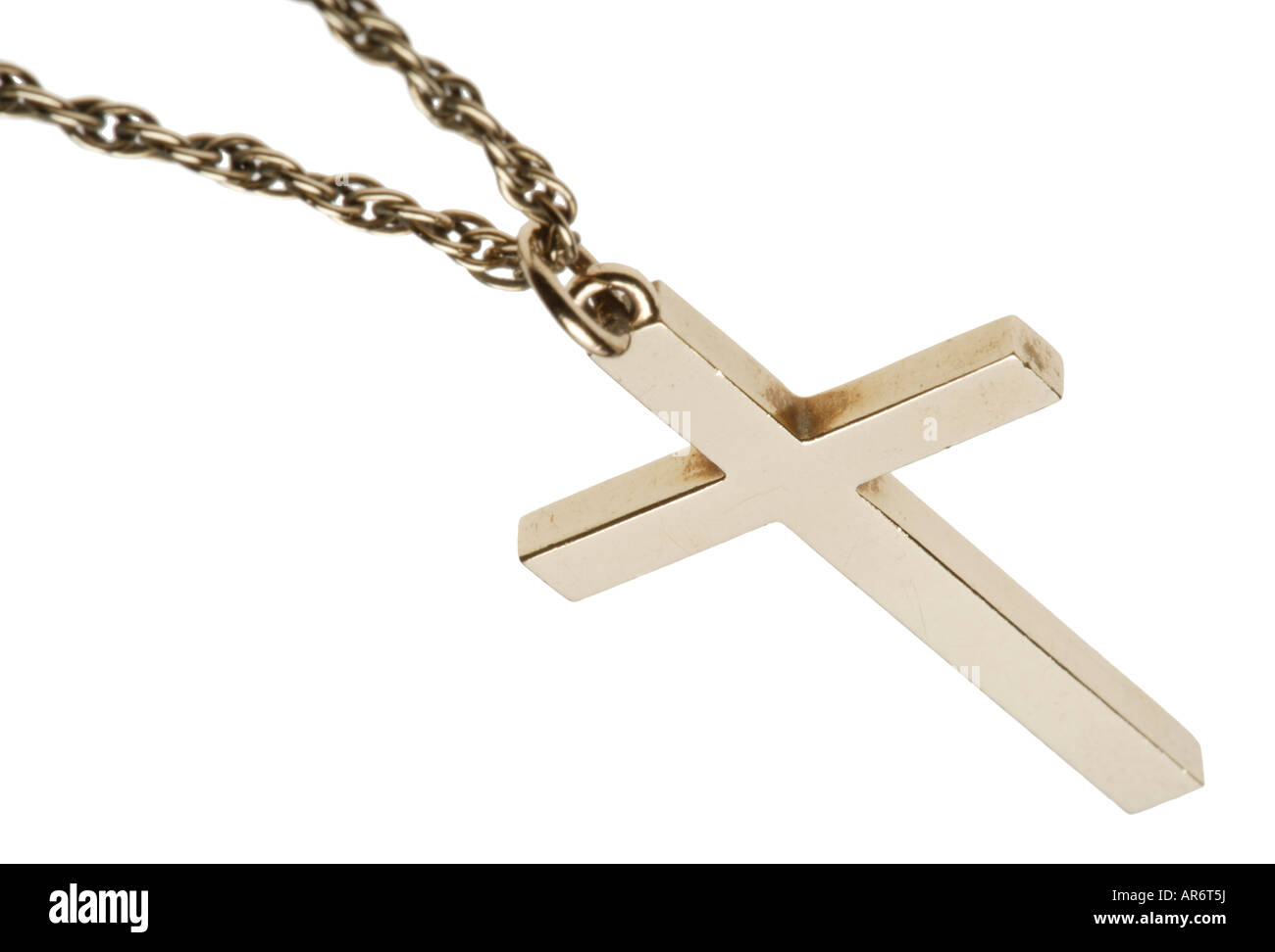 Gold cross and chain hires stock photography and images Alamy