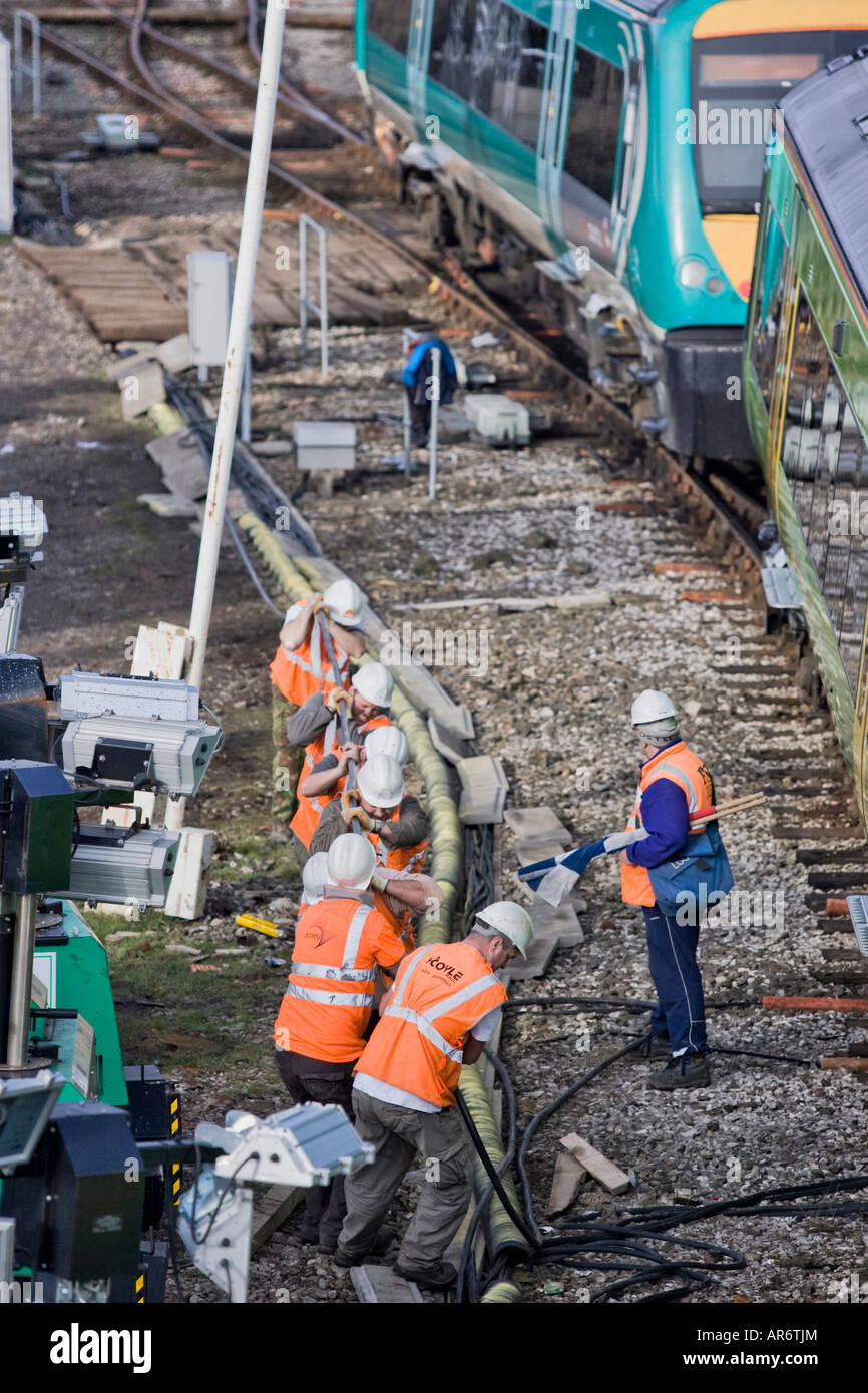 Railway engineering work hires stock photography and images Alamy
