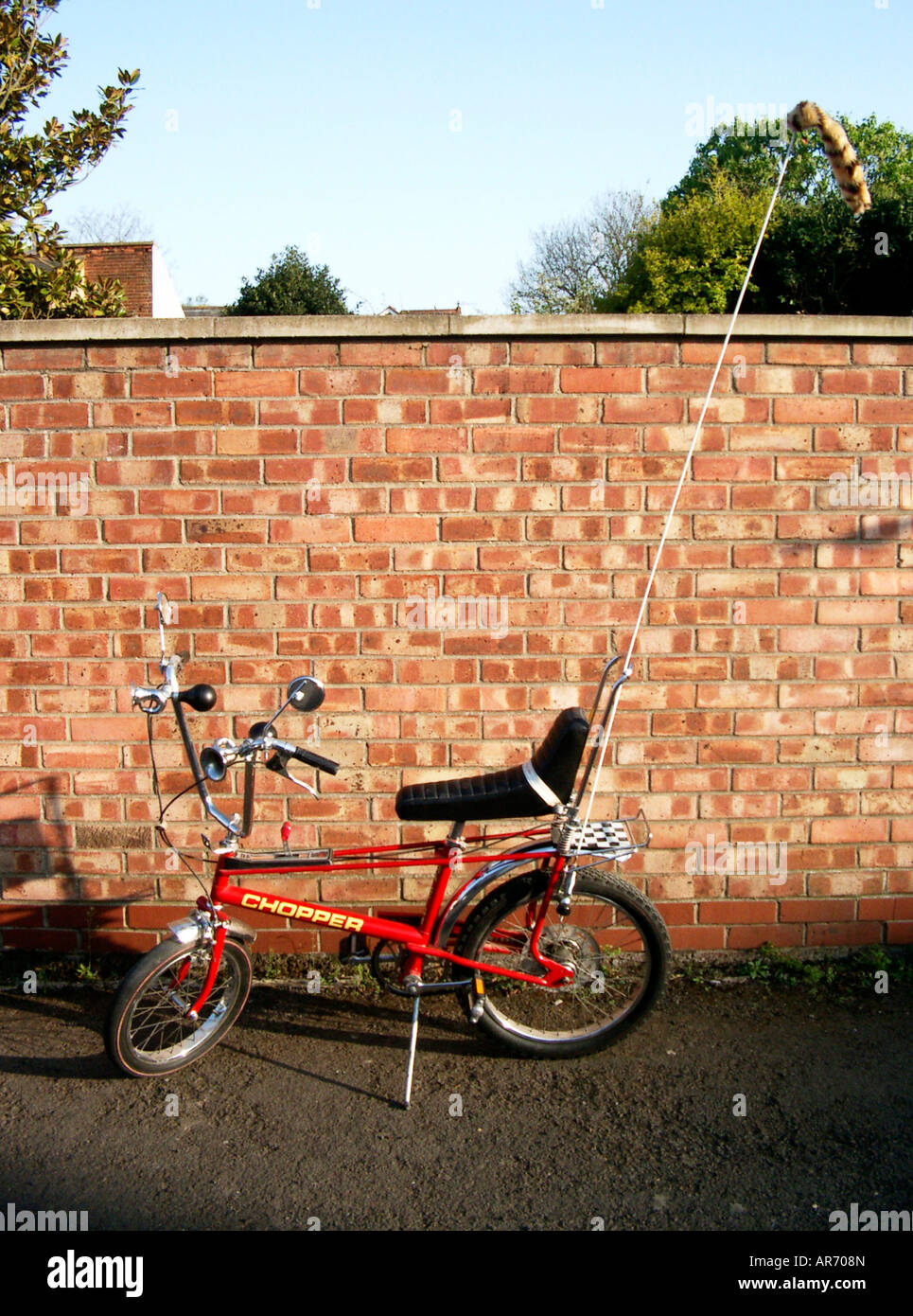 The iconic 1970s bicycle, the Raleigh Chopper Mark II Stock Photo