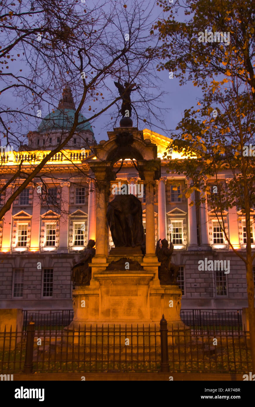 Donegall Square, Main Downtown Area, Belfast Northern Ireland , City ...