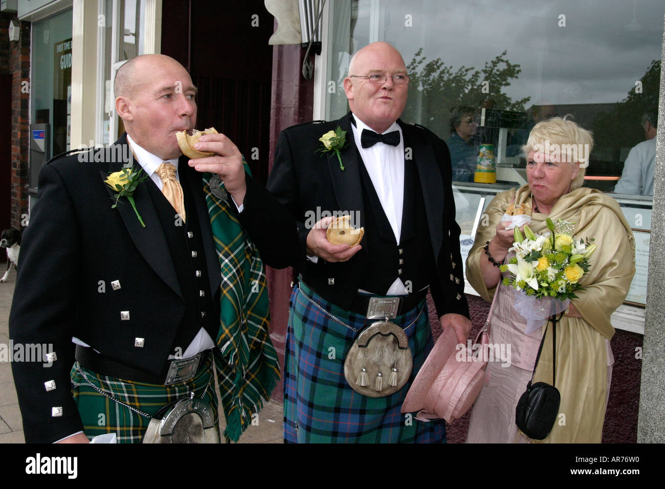 kilt wedding guest