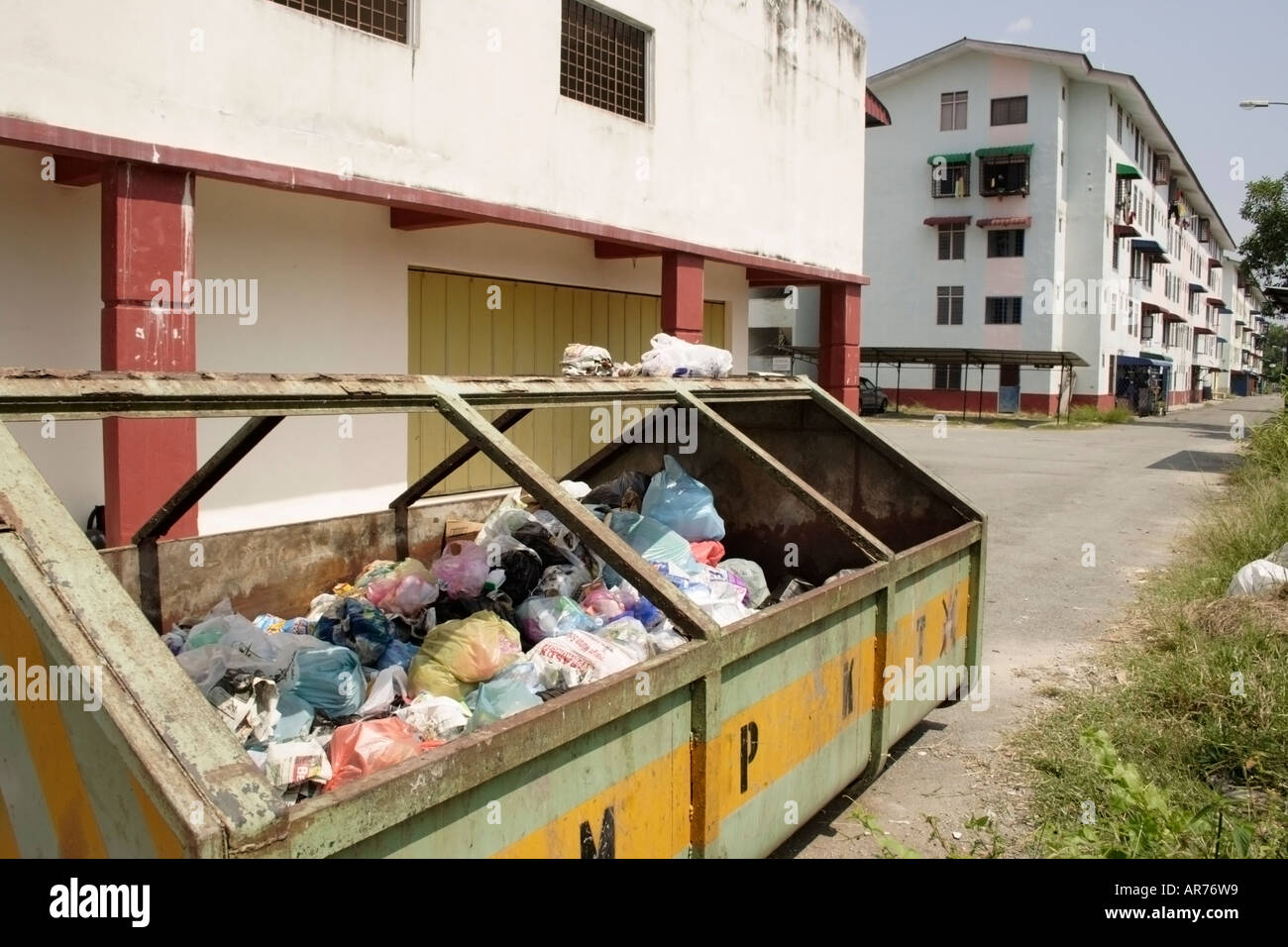Waste disposal in Malaysia Stock Photo Alamy