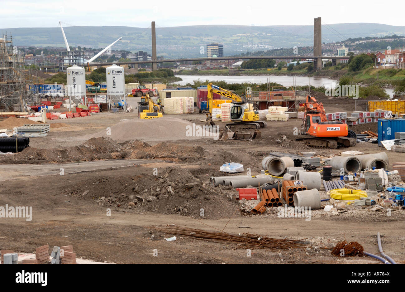 Housing estate construction hi-res stock photography and images - Alamy