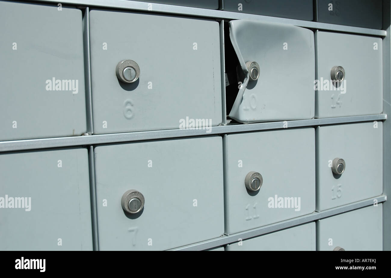 Cluster Mailbox Broken Into at Brett Urbano blog