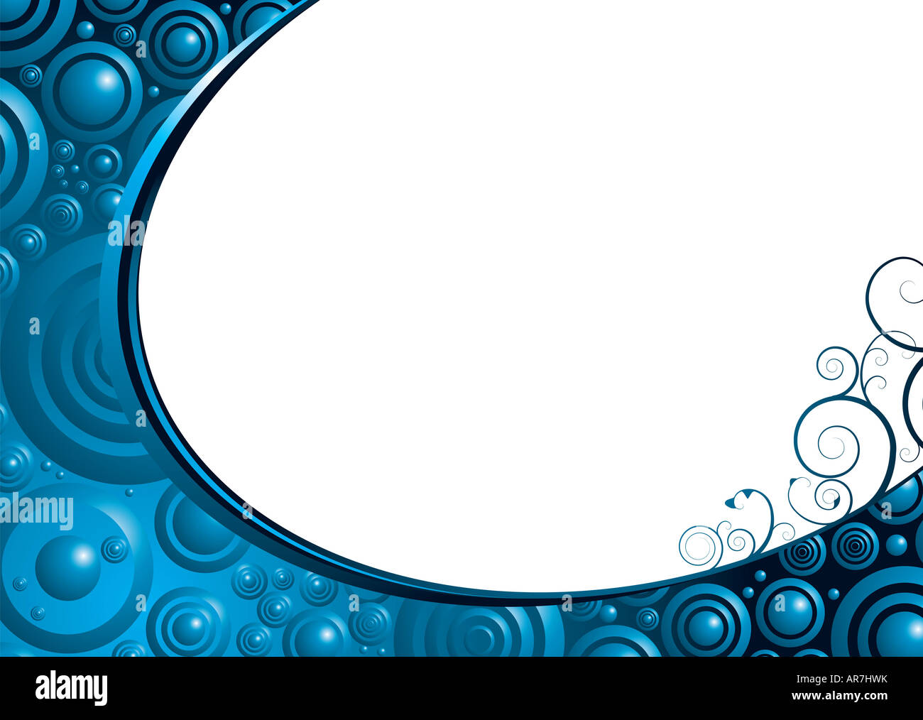 Abstract bubble background with plenty of copy space Stock Photo - Alamy