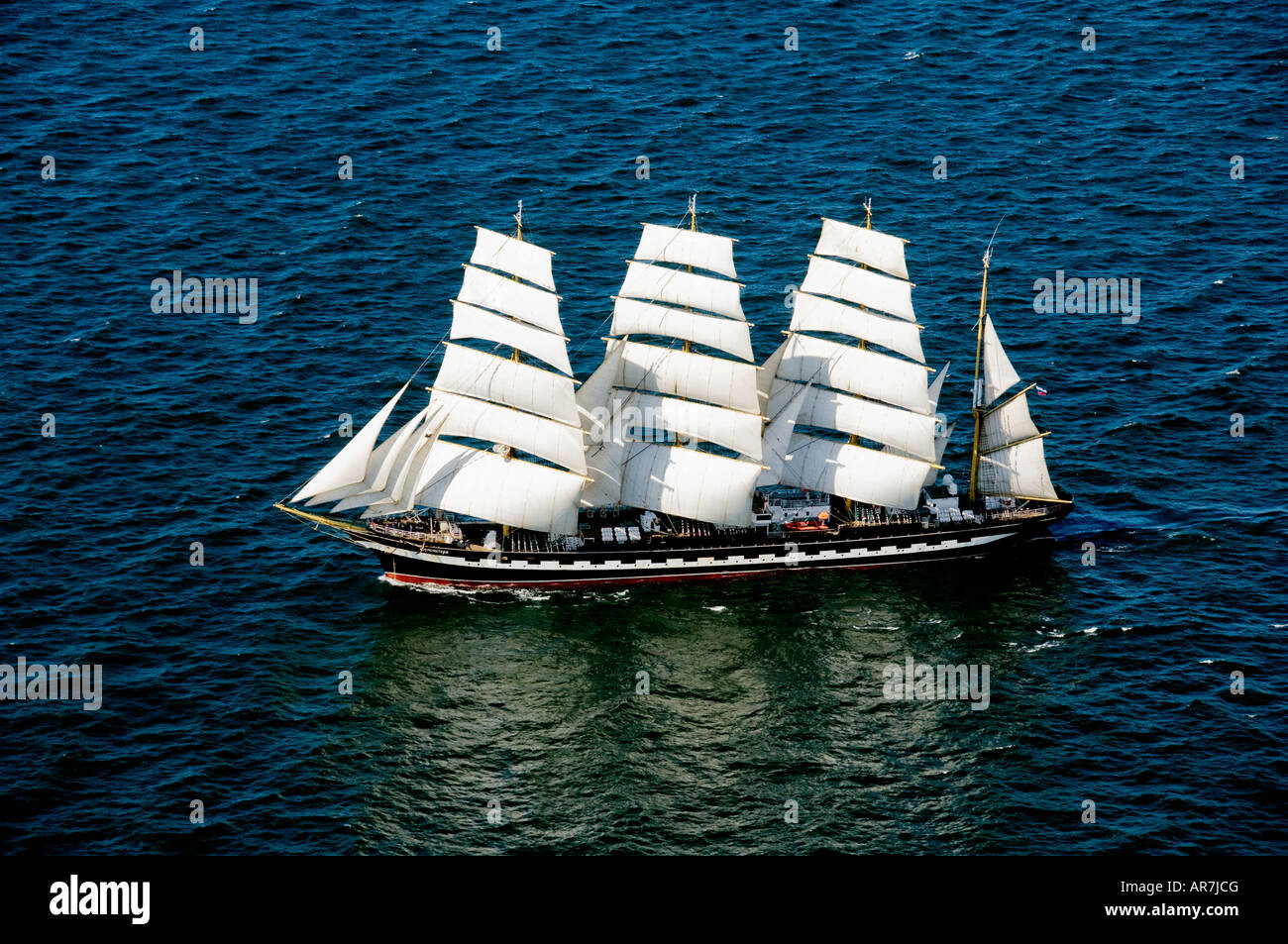Tall Ships Race 2007, The worlds largest sailing ship the Russian bark