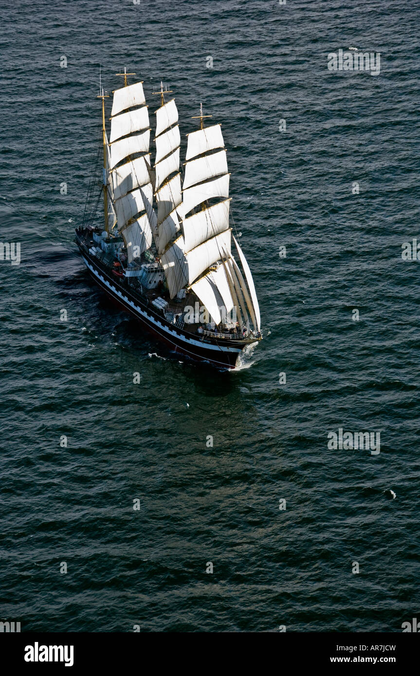 Tall Ships Race 2007, The worlds largest sailing ship the Russian bark