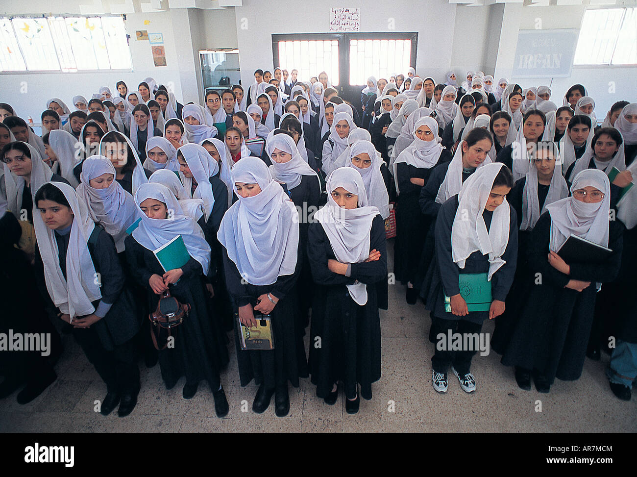 Druse school girls in Lebanon Stock Photo - Alamy