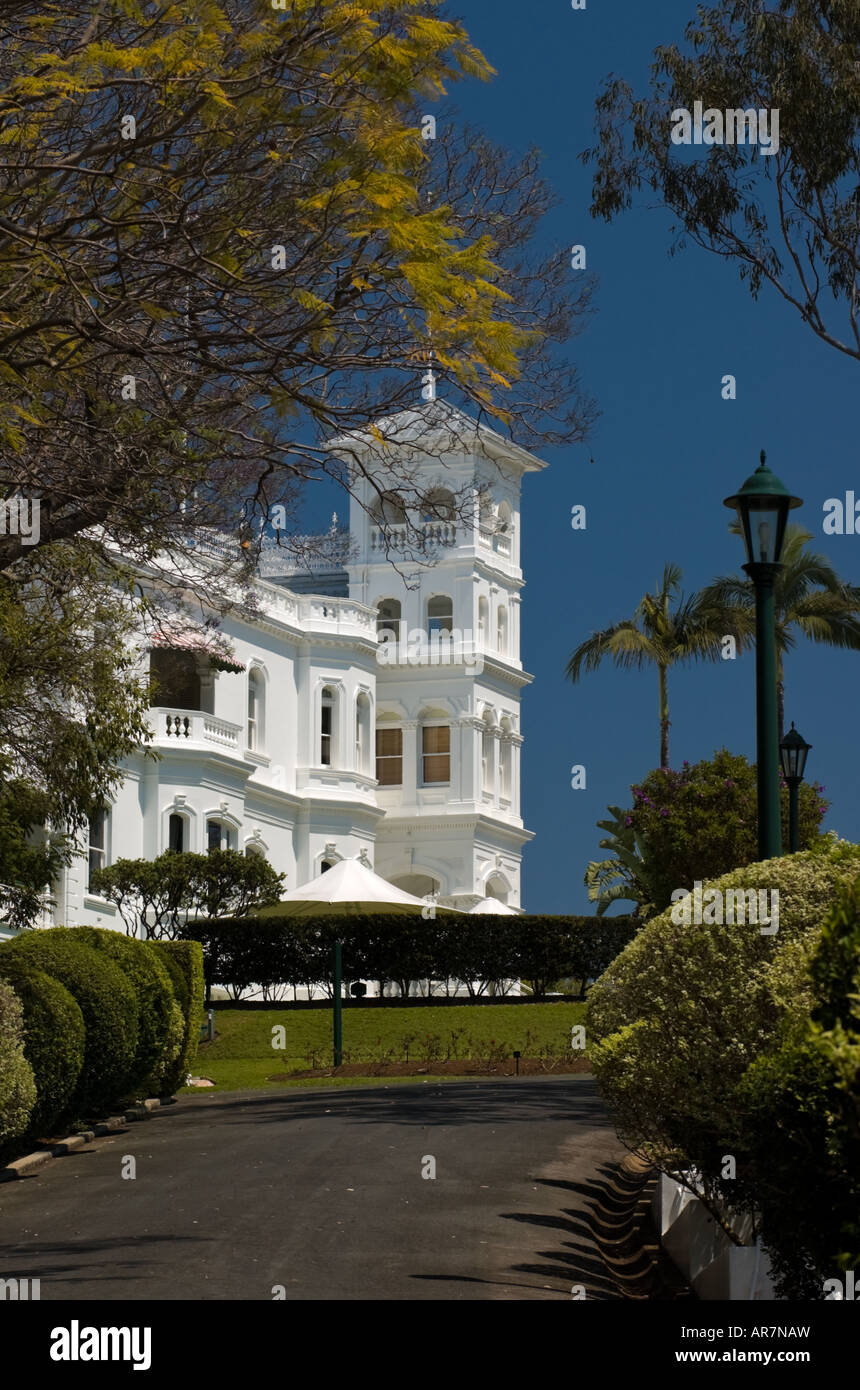 'Fernberg', or Government House, Paddington, Brisbane, Australia - official residence of the Governor of Queensland. Stock Photo