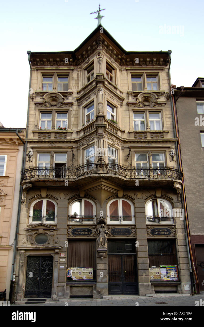 Old building in the old town of Bratislava in Slovakia. Stock Photo