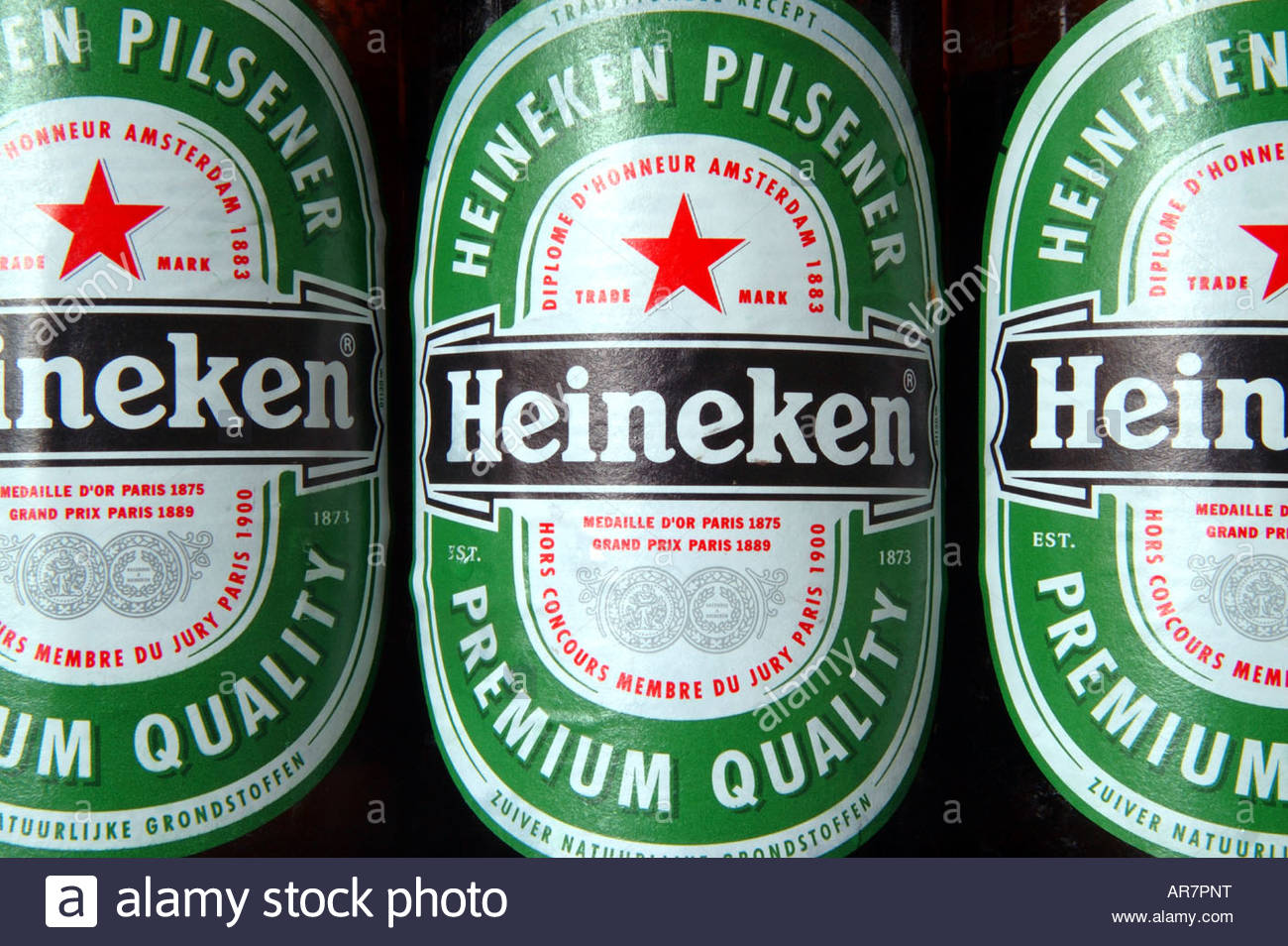 Heineken Beer Bottle Stock Photos & Heineken Beer Bottle Stock Images