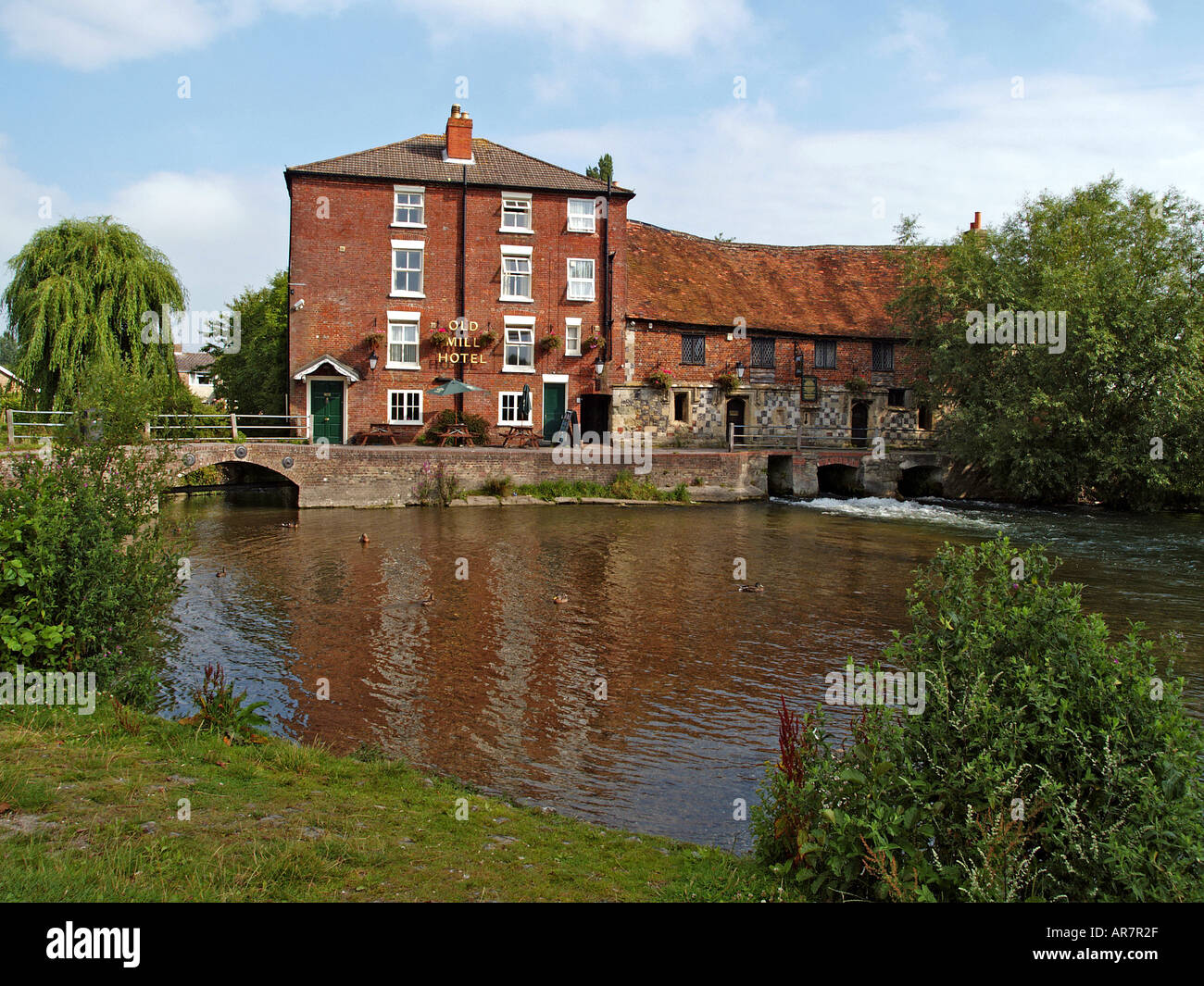 Harnham Mill Salisbury Wiltshire UK Stock Photo
