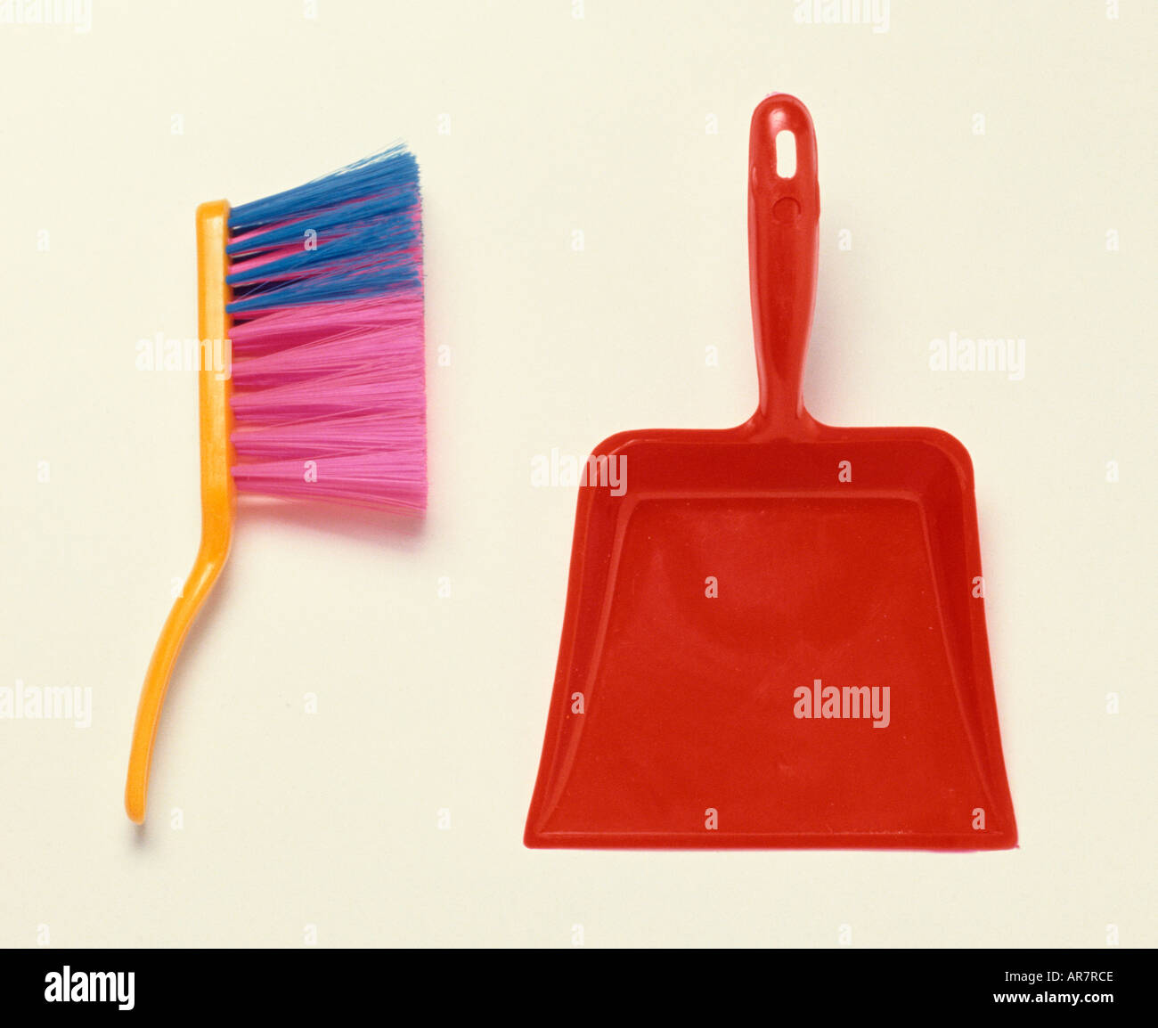 Dustpan and brush Stock Photo Alamy