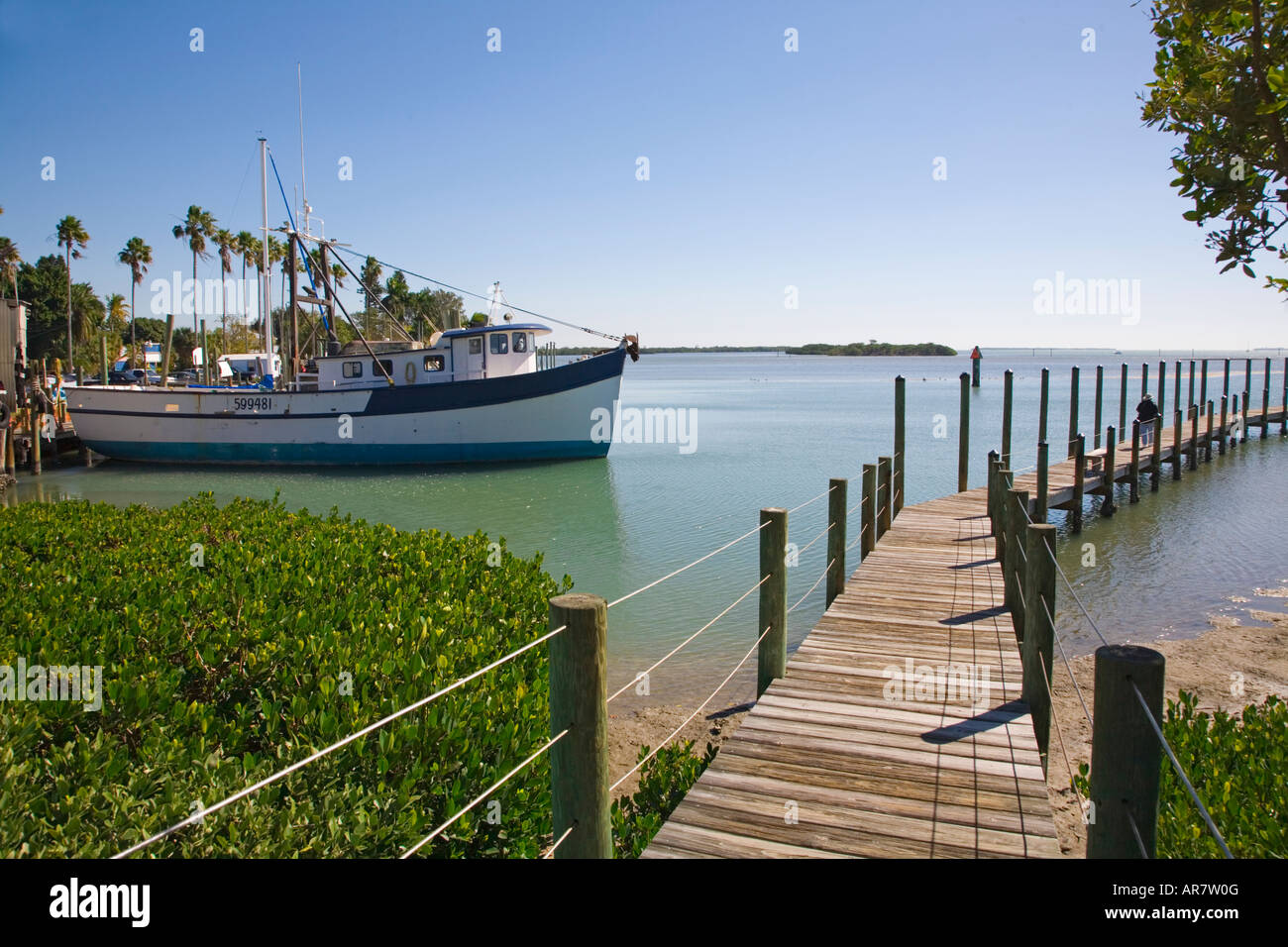 Boat dock florida placida hires stock photography and images Alamy