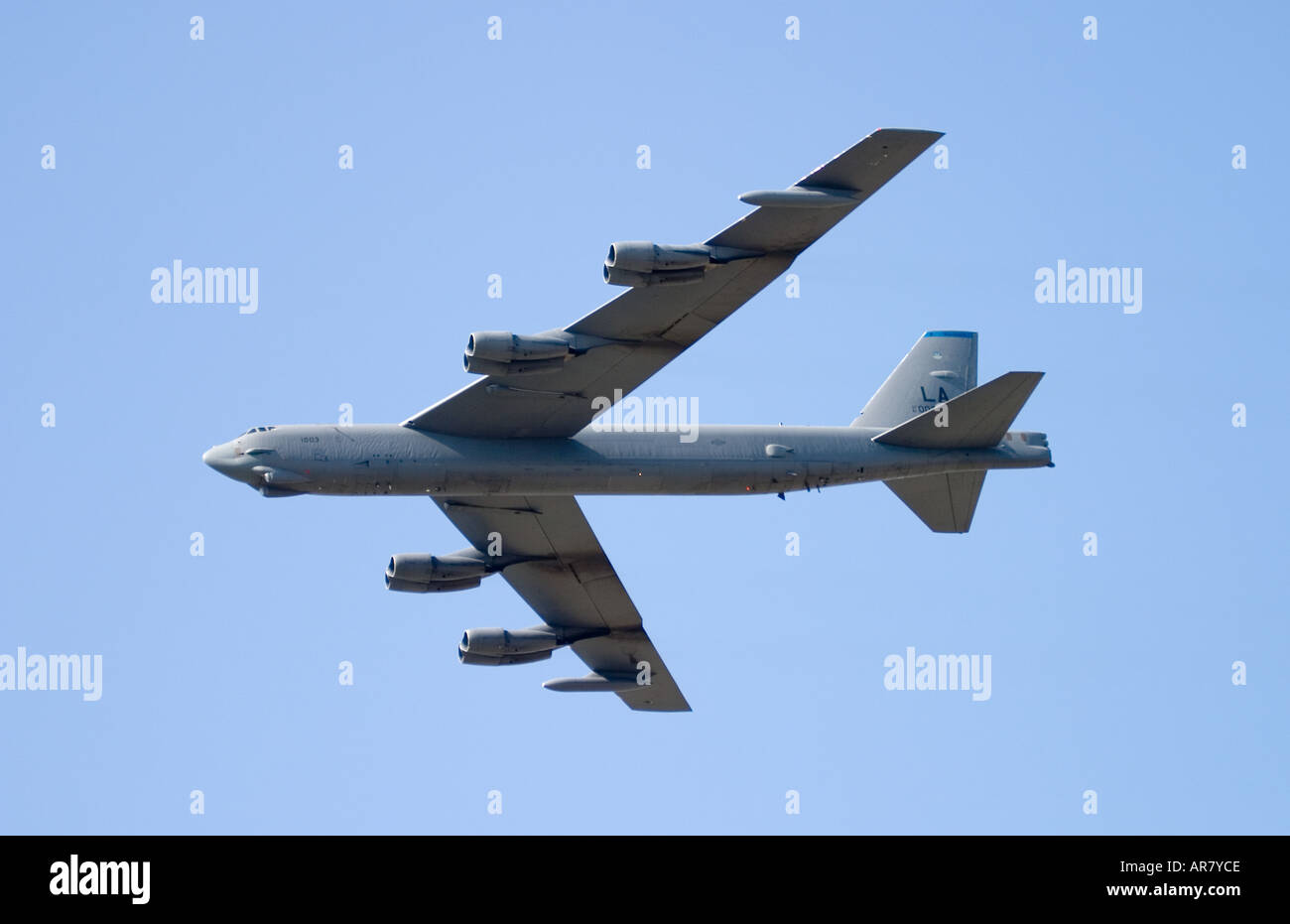 Aircraft United States Air Force Boeing B52H Stratofortress Bomber Stock Photo